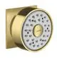 Hansgrohe-HG-Seitenbrause-1jet-eckig-Brushed-Brass-28469950 gallery number 1